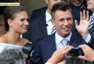 Antonio Cassano e Carolina Marcialis