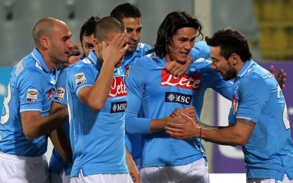 Archiviata la pratica Fiorentina con un perentorio “0-3″, il Napoli è pronto per la Champions