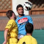 insigne di testa sfrutta l'assist di vargas per il primo goal della stagione