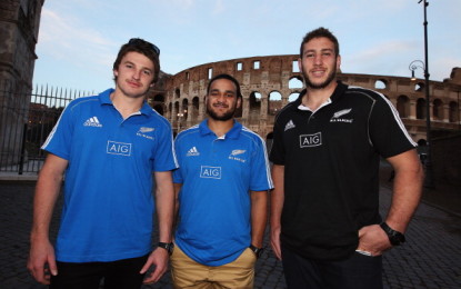 Autografi, flash, sorrisi e tanto entusiasmo. Gli All Blacks conquistano Roma, e non è finita… FOTOGALLERY