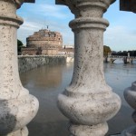 castel sant'angelo dentro le colonne