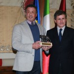 stallone alemanno consegna premio