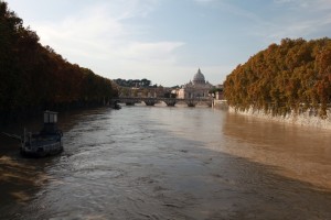 tevere in piena