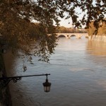 tevere inondato