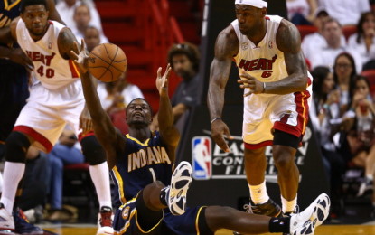 James & Co. mantengono il fattore campo: 90-79 ai Pacers e sabato primo match point per andare alle Finals 2013