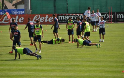 9°giorno: Doppio allenamento, tanta tattica ma adesso anche atletica e…prime contestazioni allo “juventino” Zuniga.