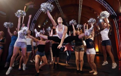 Continuano per tutto luglio le selezioni per diventare Cheerleaders del Napoli. Le più adatte, faranno anche un provino per il Film di Natale