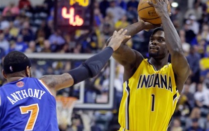 I Pacers di un superbo Stephenson schiacciano dei Knicks inguardabili: 89-117 e i Playoff si allontanano