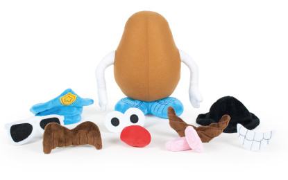 Lo storico Mr. Potato torna in commercio in versione peluche ! A breve toccherà a My Little Pony