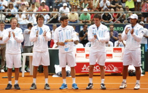 Argentina v Italy - Davis Cup Day 2