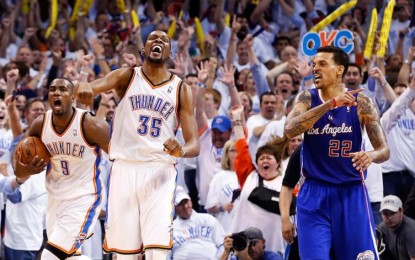 TOP&FLOP di OKC – LAC: Durant fantascientifico, Griffin duro a morire. I centri non entusiasmano.