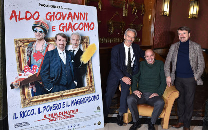 Box Office: il “cinepanettone” va ad Aldo, Giovanni e Giacomo. Il film della Medusa è il più visto !