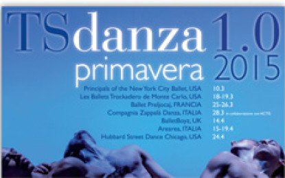 TS Danza 1.0 – Primavera 2015: una rassegna di Danza al Rossetti di Trieste