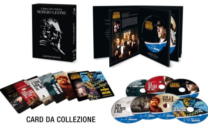 Eagle pubblica il Cofanetto Sergio Leone in Bluray e DVD dal 13 Dicembre