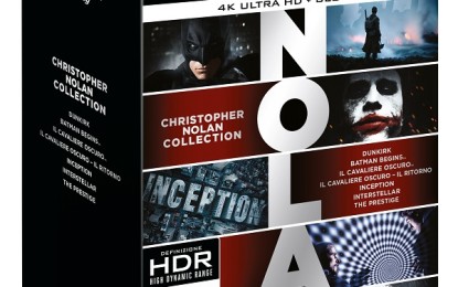 Nolan Collection in 4K: 7 film in un cofanetto Ultra HD Warner